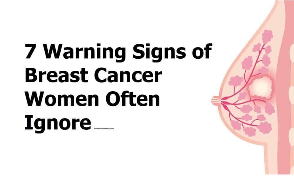7 Signs of Breast Cancer Women Often Ignore