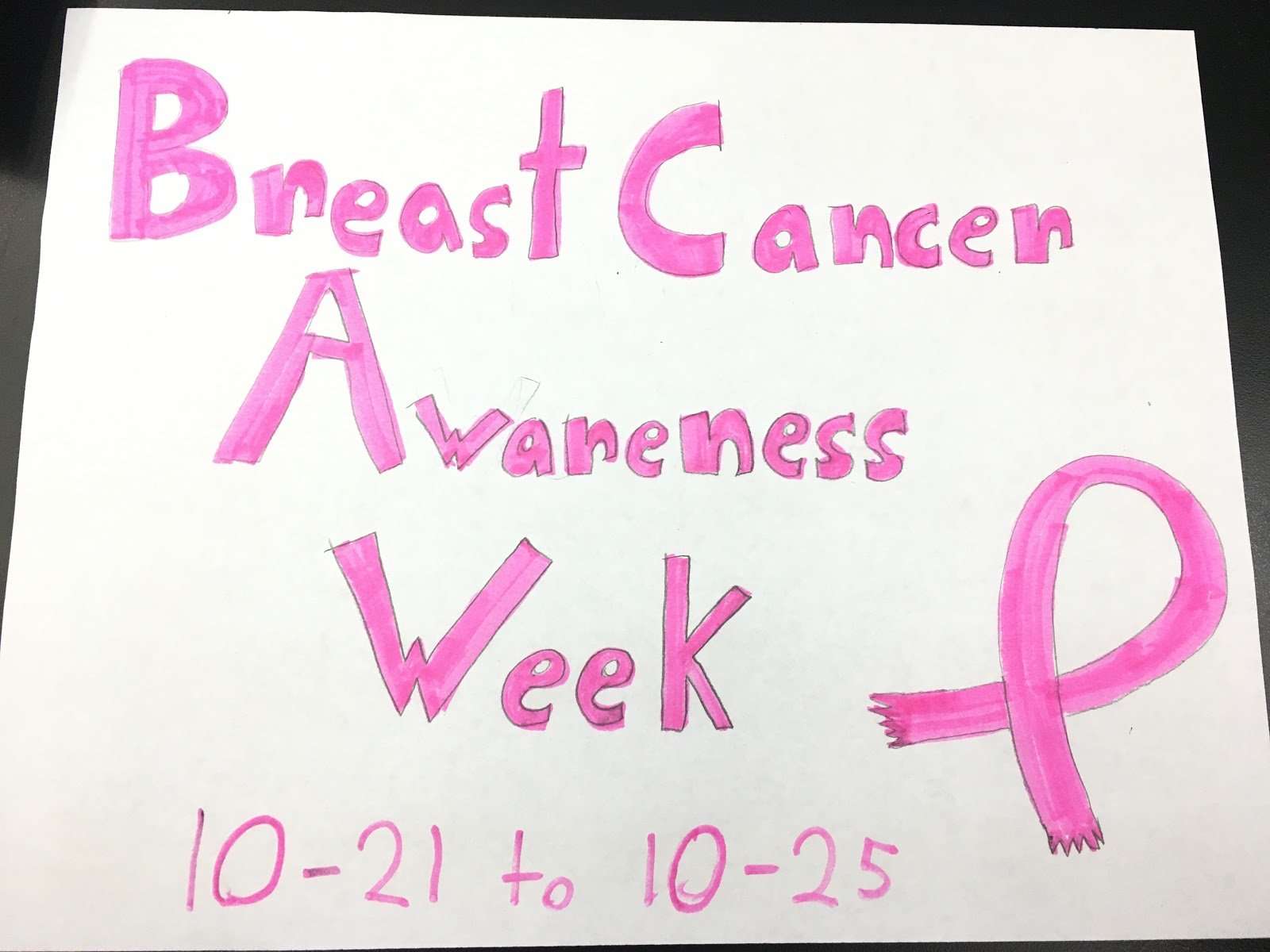Are you Aware of Breast Cancer Awareness Week?