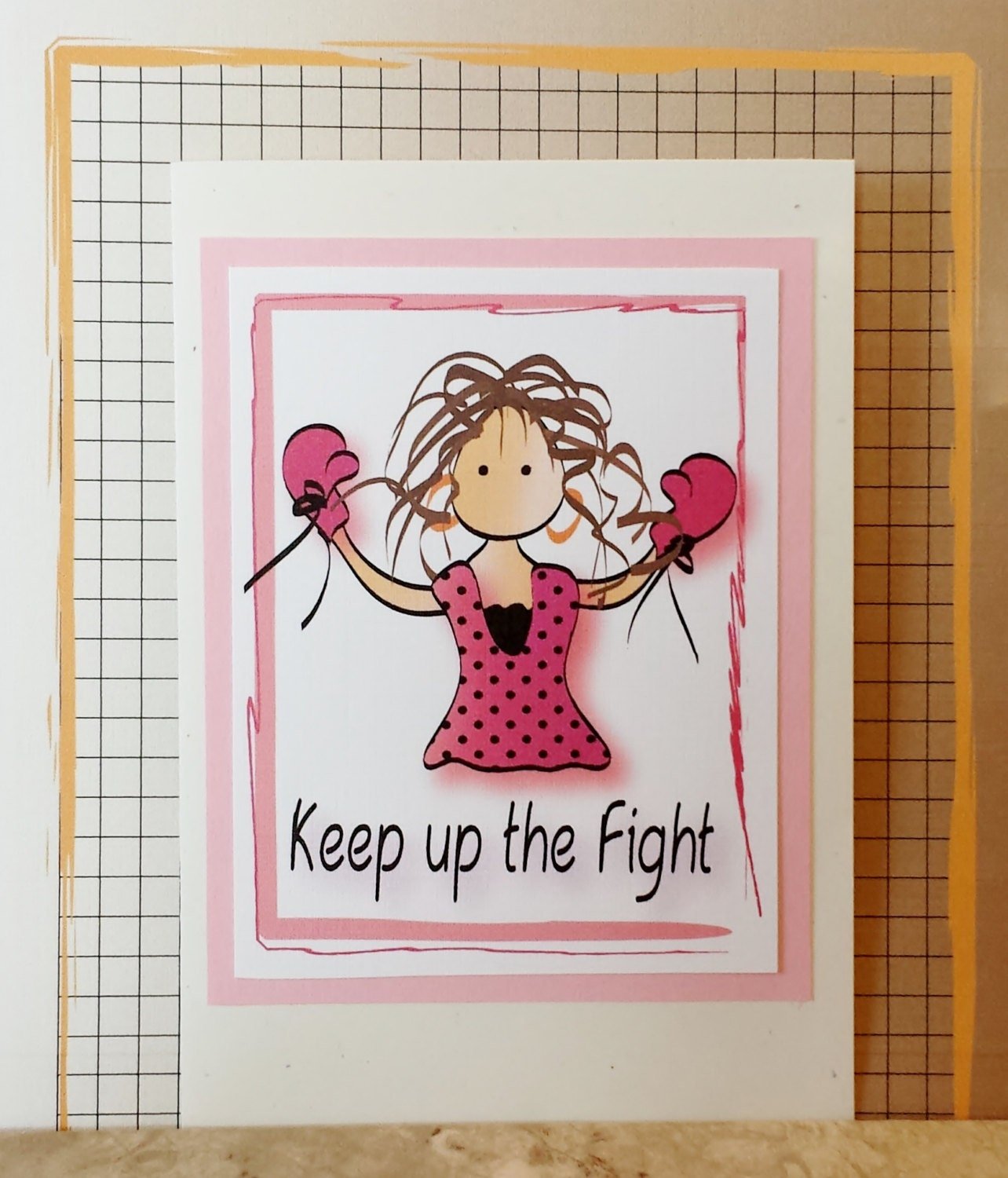 Breast Cancer Card Cancer Support Card Get Well Card