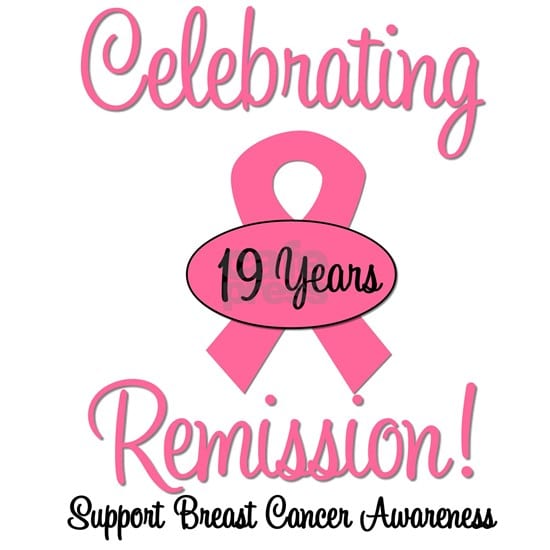 Breast Cancer Remission Mini Button by hopeawareness