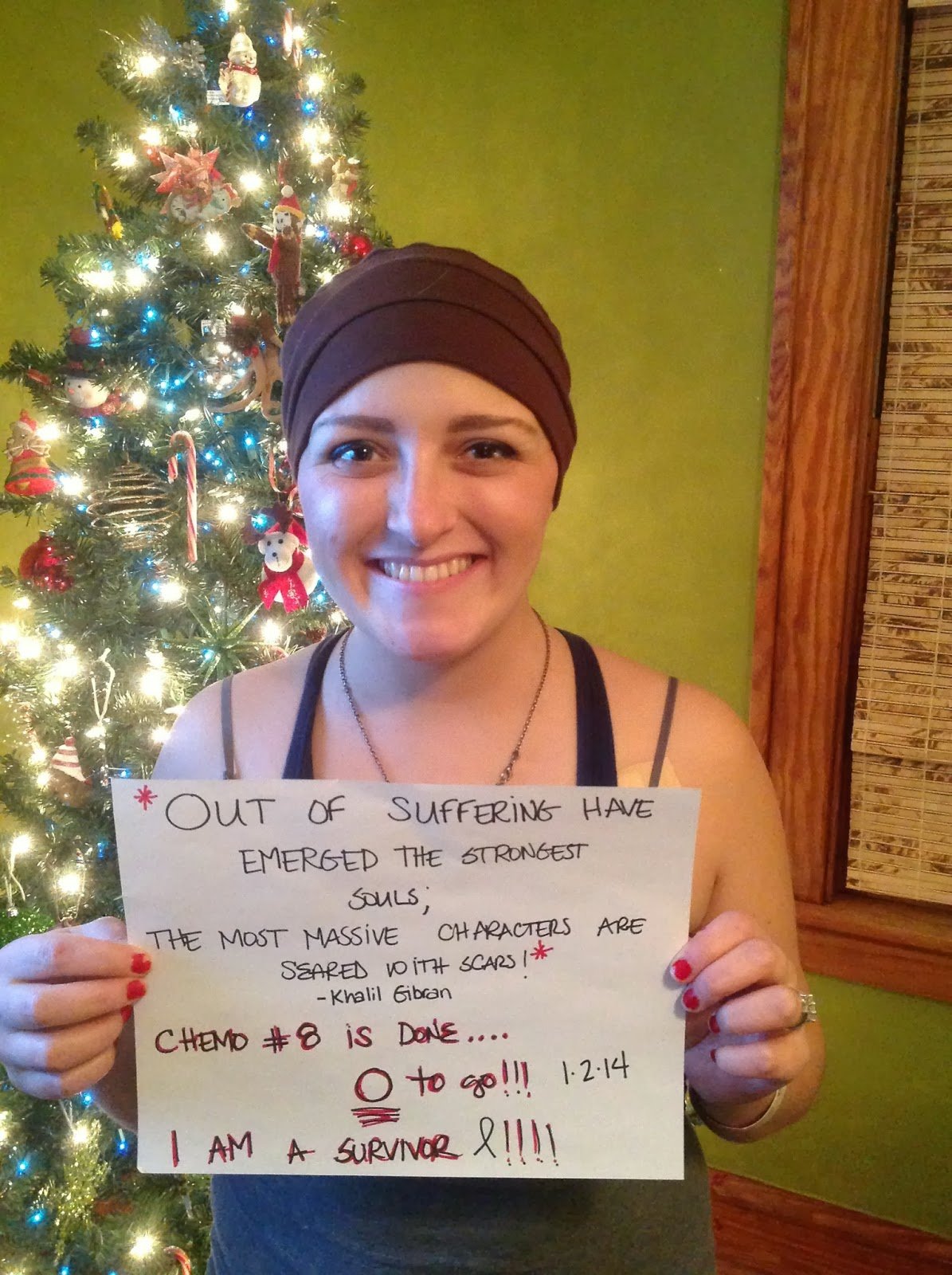 Carri Us Home: Chemo #8 and Closing This Chapter in my Journey