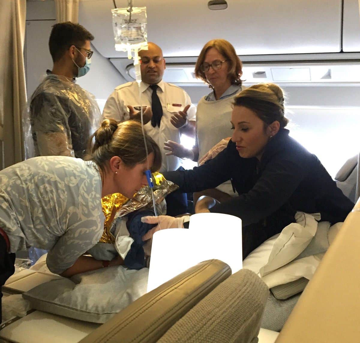 Cleveland Clinic doctor delivers baby on international flight (photos)