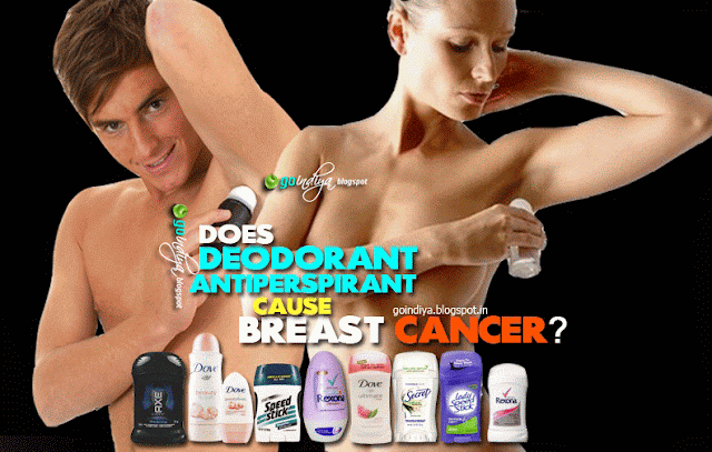 Does Deodorant, Antiperspirant Cause Cancer/ Breast Cancer ...