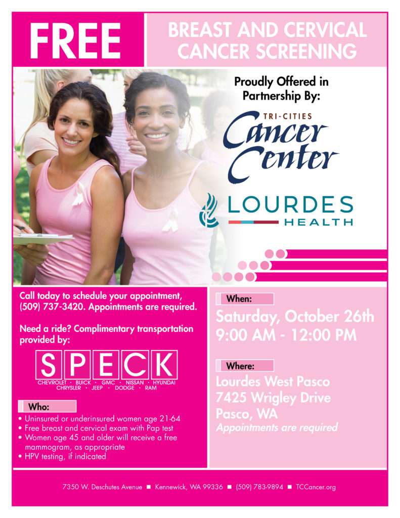 FREE Breast and Cervical Cancer Screening