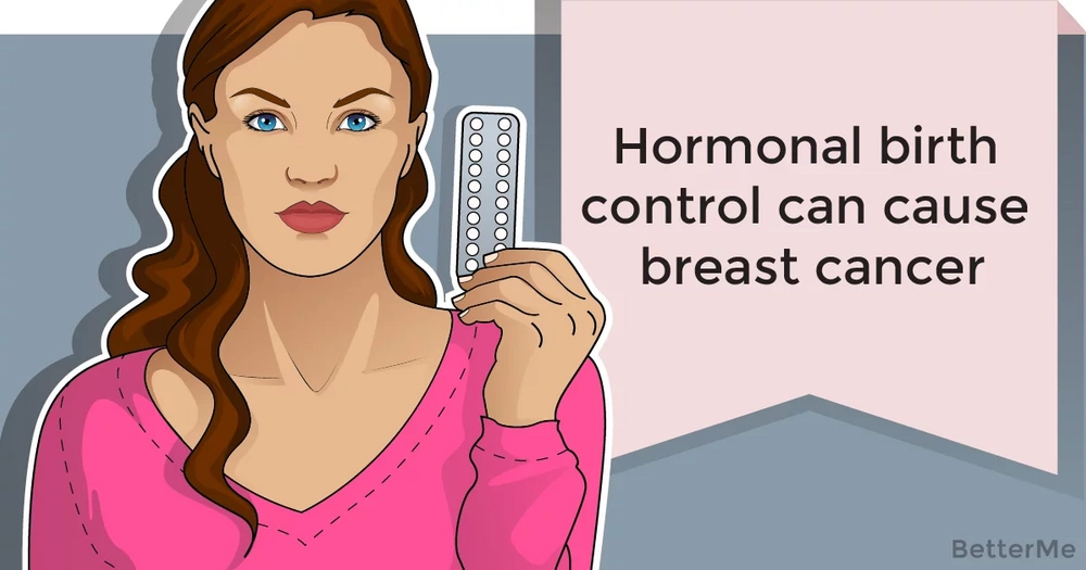 Hormonal birth control can cause breast cancer