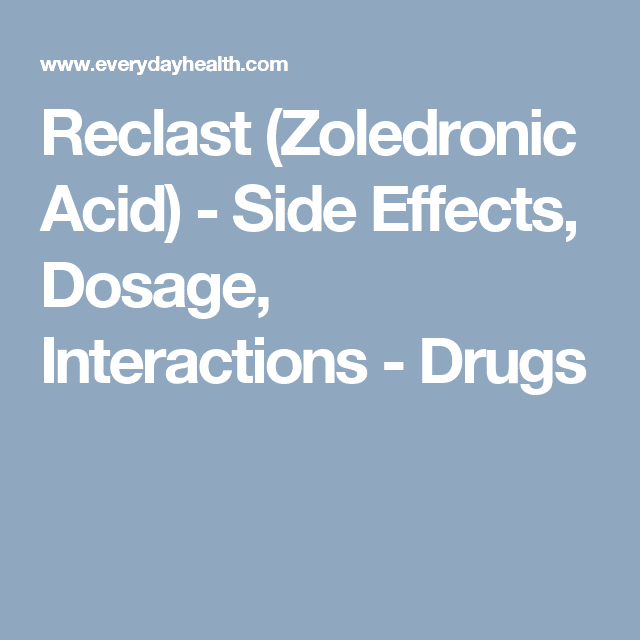 How Long Do Side Effects Of Zometa Last