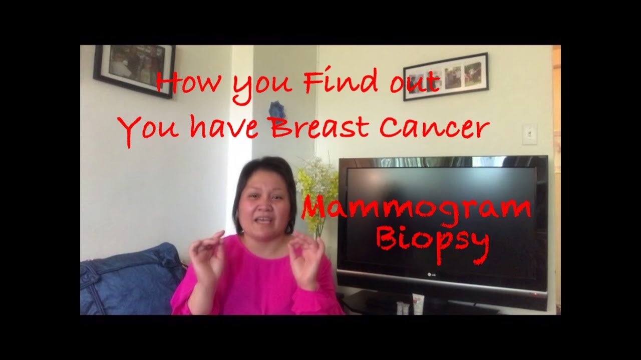 How to find out you have breast cancer