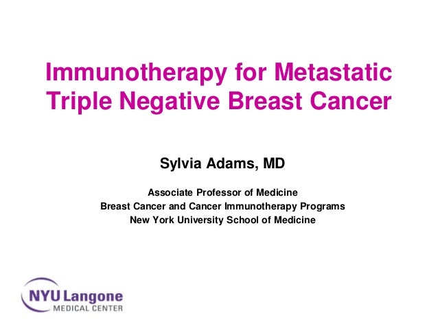 Immunotherapy for Metastatic Triple Negative Breast Cancer