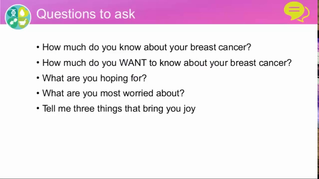 Know What Your Doctors Know: Metastatic Breast Cancer Part ...