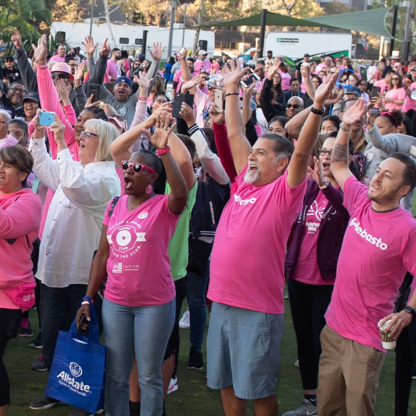 Making Strides Against Breast Cancer Walk Los Angeles: American Cancer ...