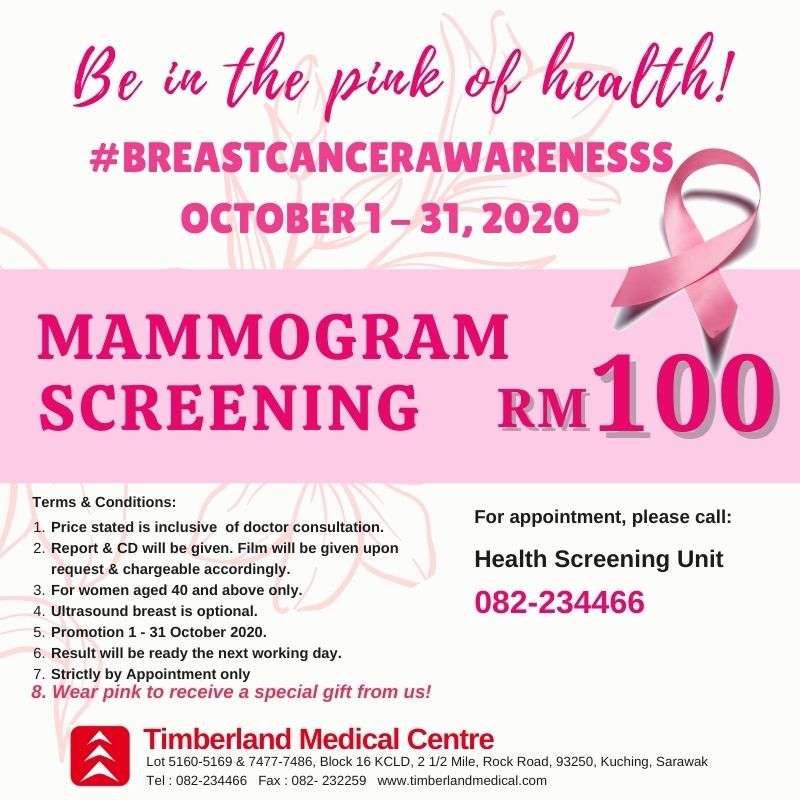 Mammogram Screening Promo