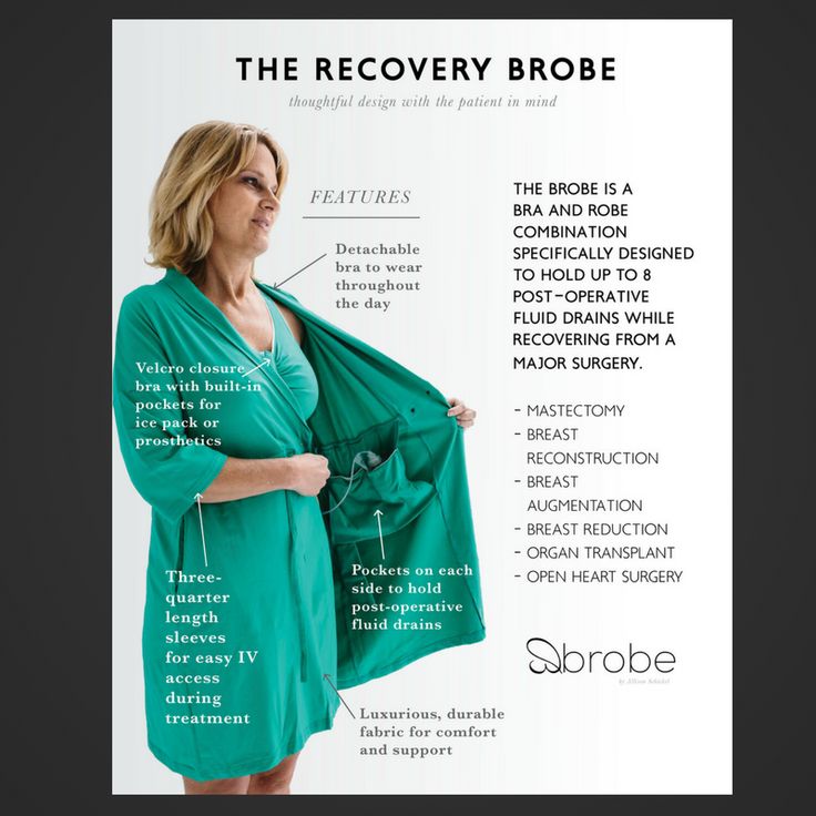 Pin on Recovery Brobe for Breast Cancer Patients