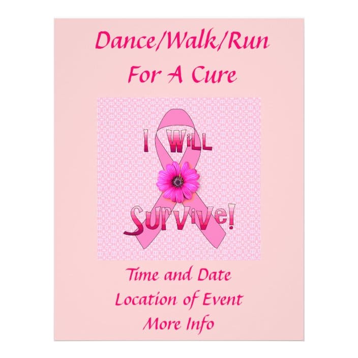 Survive Breast Cancer Flyer
